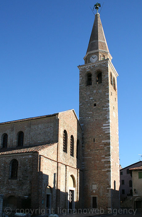 The Bell Tower of Sant'Eufemia Cathedral Grado