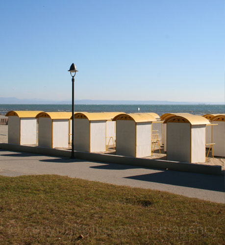 Grado beach view