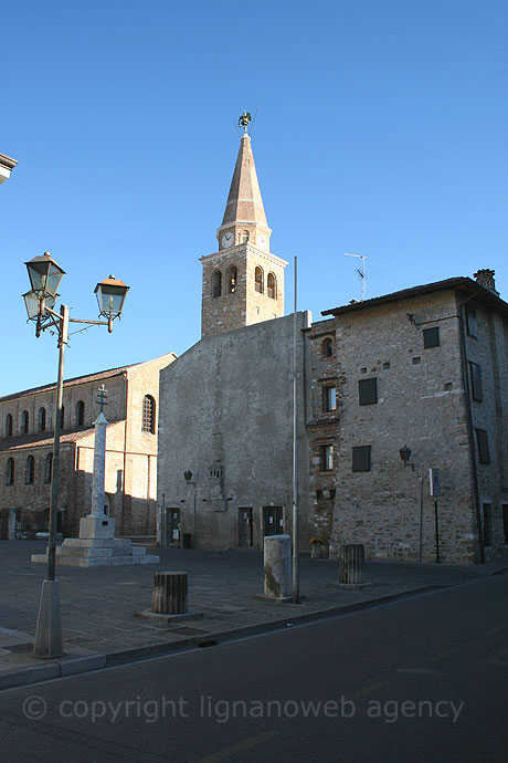 Grado sziget történelmi központja
